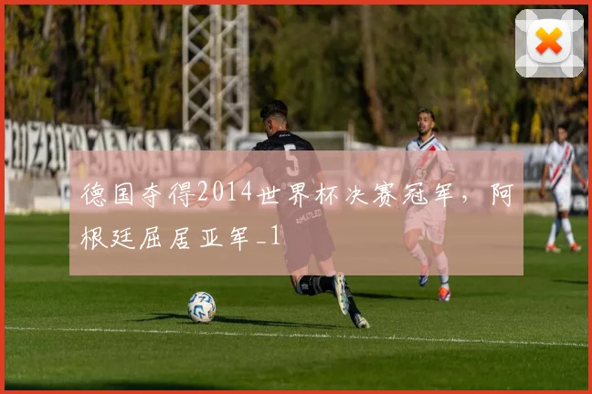 德国夺得2014世界杯决赛冠军，阿根廷屈居亚军_1